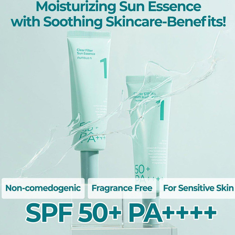 ضد آفتاب نامبوزین شماره ۱ SPF ۵۰ حجم ۵۰ میلیلیتر